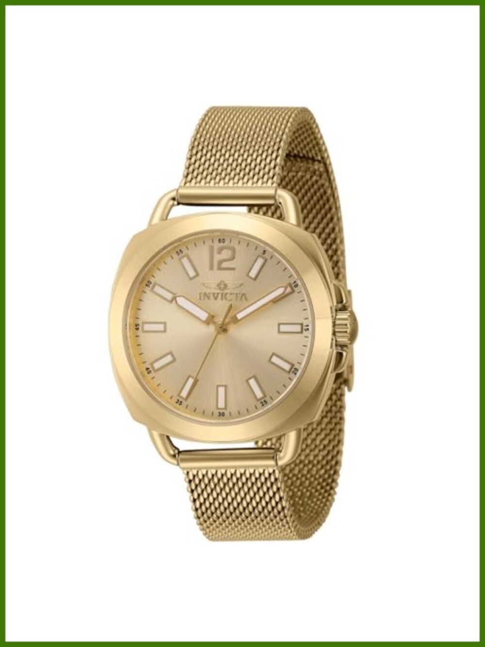 Lady's Wildflower Stainless Steel Quartz Watch 32mm
